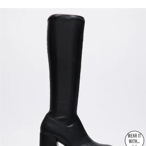 SOLD - Steve Madden Cypress Platform Knee-High Boots